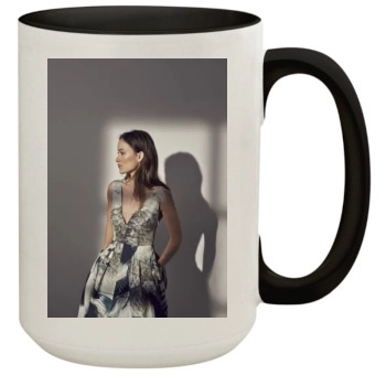 Olivia Wilde 15oz Colored Inner & Handle Mug