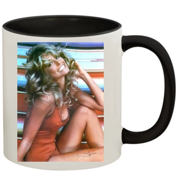 Farrah Fawcett 11oz Colored Inner & Handle Mug