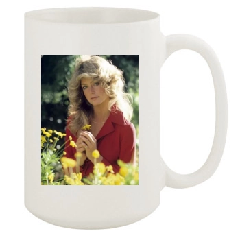 Farrah Fawcett 15oz White Mug