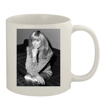 Farrah Fawcett 11oz White Mug