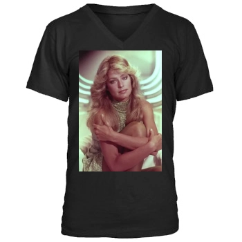 Farrah Fawcett Men's V-Neck T-Shirt