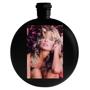 Farrah Fawcett Round Flask