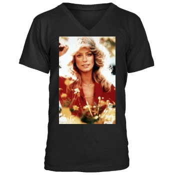 Farrah Fawcett Men's V-Neck T-Shirt