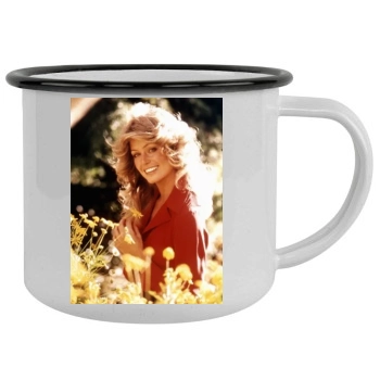 Farrah Fawcett Camping Mug