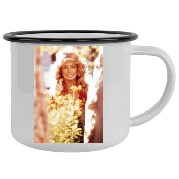 Farrah Fawcett Camping Mug