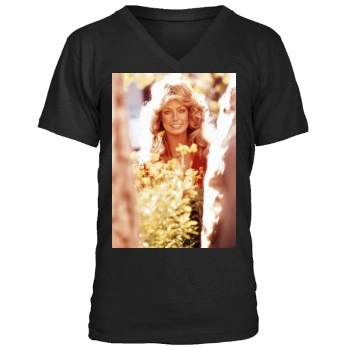 Farrah Fawcett Men's V-Neck T-Shirt