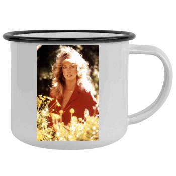 Farrah Fawcett Camping Mug