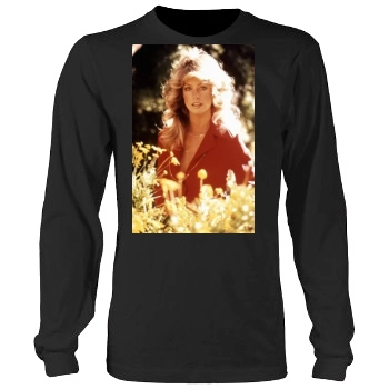 Farrah Fawcett Men's Heavy Long Sleeve TShirt