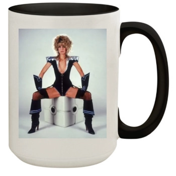 Farrah Fawcett 15oz Colored Inner & Handle Mug