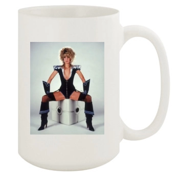 Farrah Fawcett 15oz White Mug