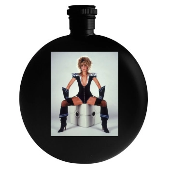 Farrah Fawcett Round Flask