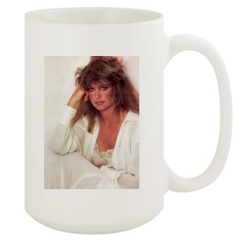 Farrah Fawcett 15oz White Mug