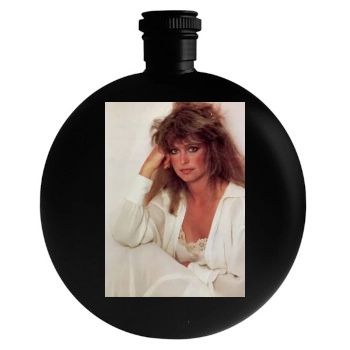 Farrah Fawcett Round Flask