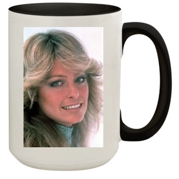 Farrah Fawcett 15oz Colored Inner & Handle Mug