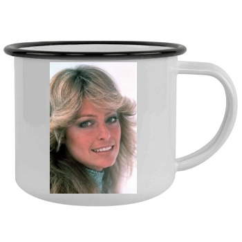 Farrah Fawcett Camping Mug