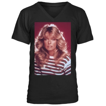 Farrah Fawcett Men's V-Neck T-Shirt