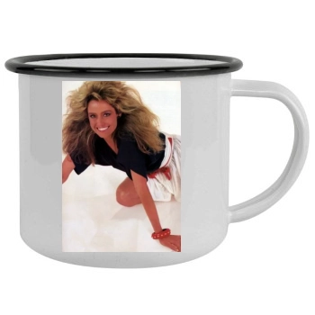 Farrah Fawcett Camping Mug