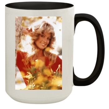 Farrah Fawcett 15oz Colored Inner & Handle Mug