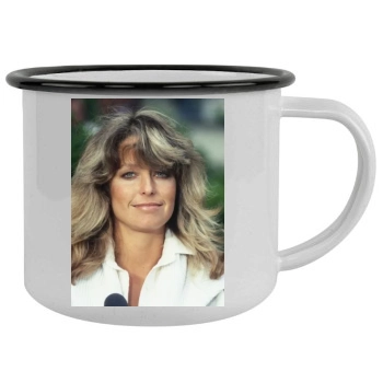 Farrah Fawcett Camping Mug