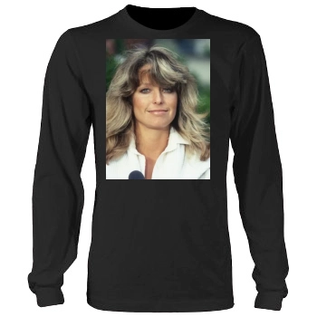 Farrah Fawcett Men's Heavy Long Sleeve TShirt