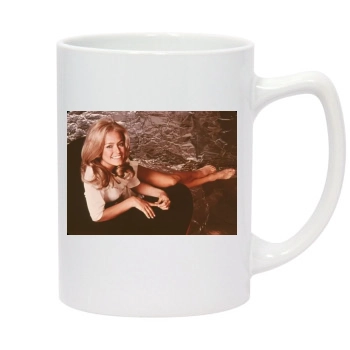 Farrah Fawcett 14oz White Statesman Mug