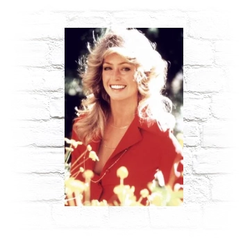 Farrah Fawcett Metal Wall Art