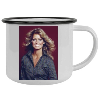 Farrah Fawcett Camping Mug