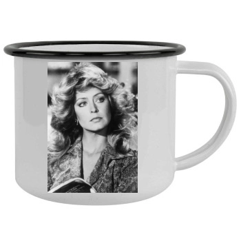 Farrah Fawcett Camping Mug