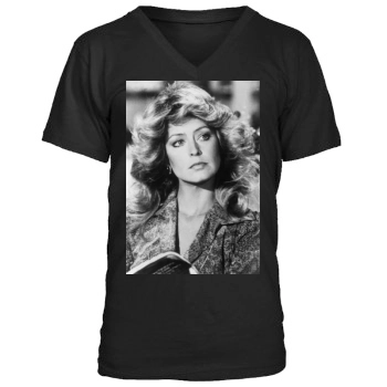 Farrah Fawcett Men's V-Neck T-Shirt