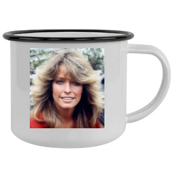 Farrah Fawcett Camping Mug