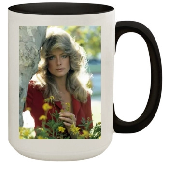 Farrah Fawcett 15oz Colored Inner & Handle Mug