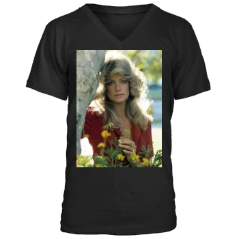 Farrah Fawcett Men's V-Neck T-Shirt