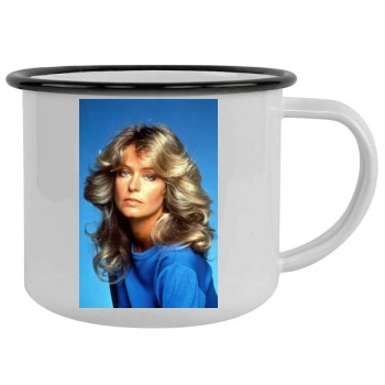 Farrah Fawcett Camping Mug