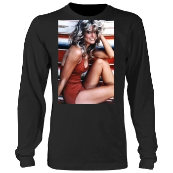 Farrah Fawcett Men's Heavy Long Sleeve TShirt