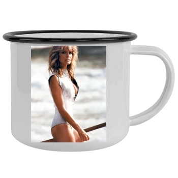 Farrah Fawcett Camping Mug