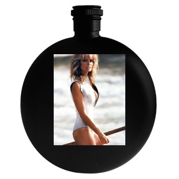 Farrah Fawcett Round Flask