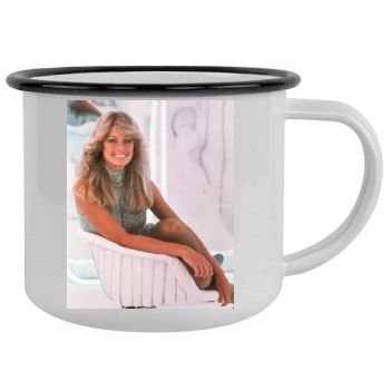 Farrah Fawcett Camping Mug