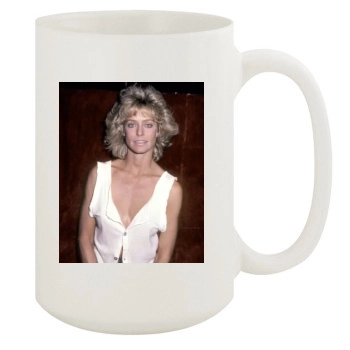 Farrah Fawcett 15oz White Mug