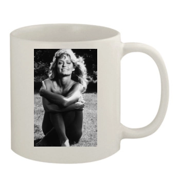 Farrah Fawcett 11oz White Mug