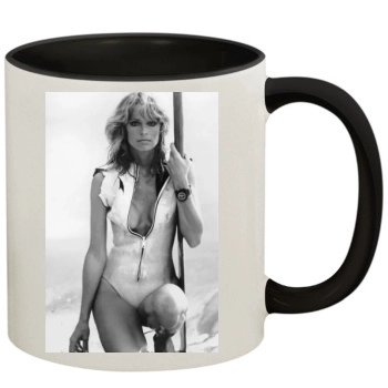 Farrah Fawcett 11oz Colored Inner & Handle Mug