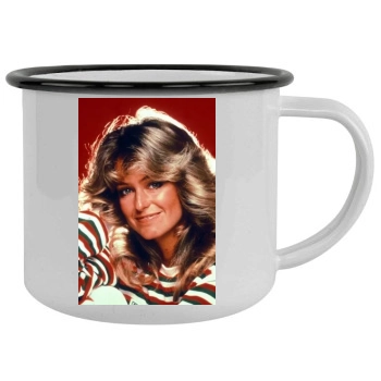 Farrah Fawcett Camping Mug