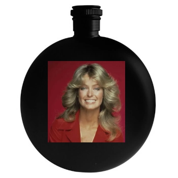 Farrah Fawcett Round Flask