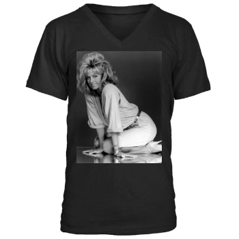 Farrah Fawcett Men's V-Neck T-Shirt