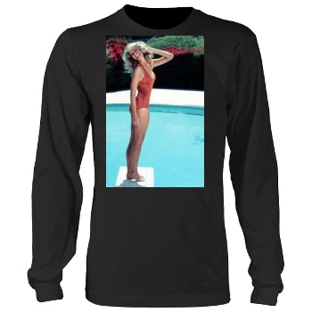 Farrah Fawcett Men's Heavy Long Sleeve TShirt