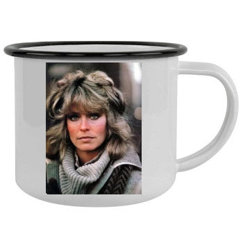 Farrah Fawcett Camping Mug