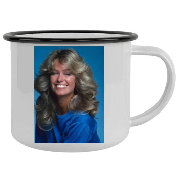 Farrah Fawcett Camping Mug