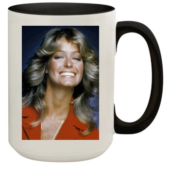 Farrah Fawcett 15oz Colored Inner & Handle Mug