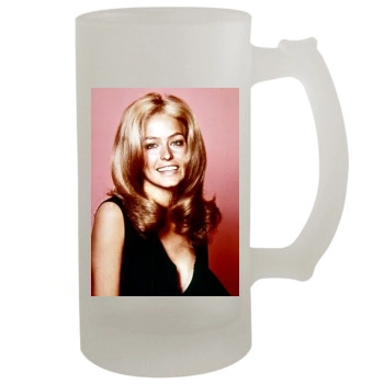 Farrah Fawcett 16oz Frosted Beer Stein