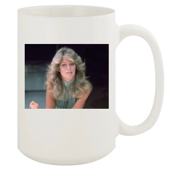 Farrah Fawcett 15oz White Mug