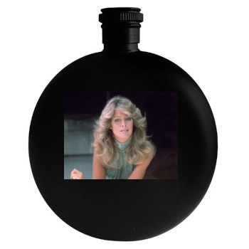 Farrah Fawcett Round Flask